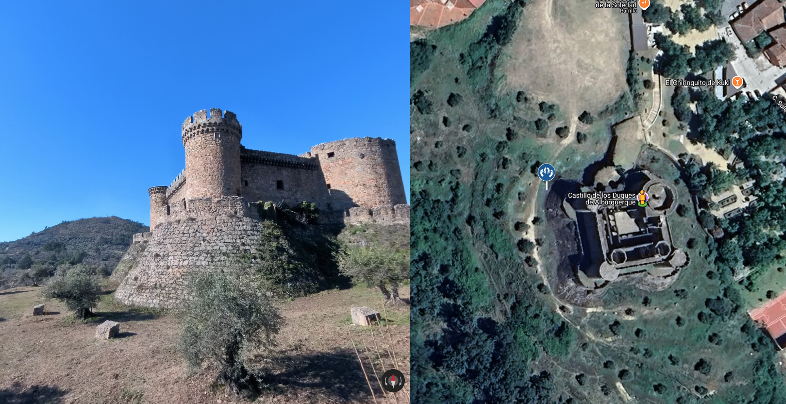 El castillo juguetón - Mombeltrán