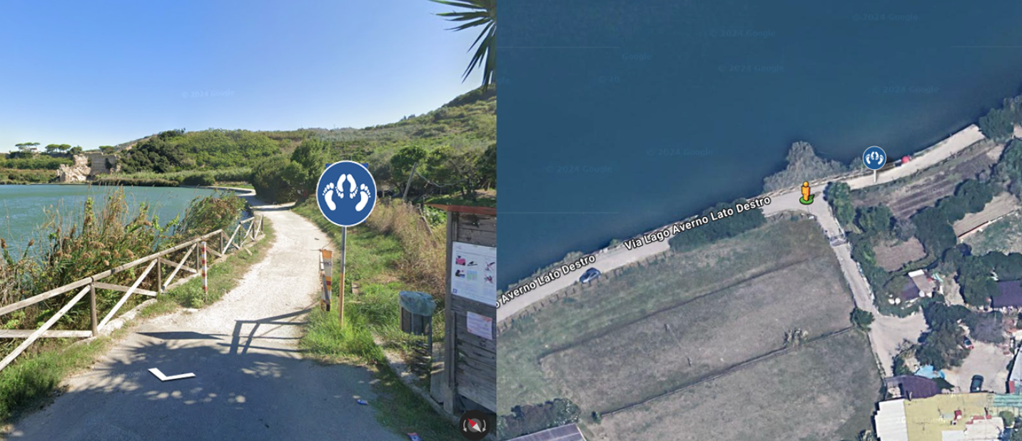 Lago d´averno - Pozzuoli, Italia
