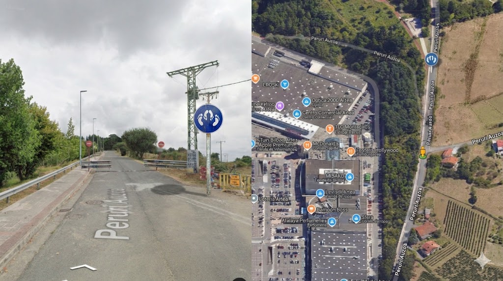 Carretera convento - Leioa