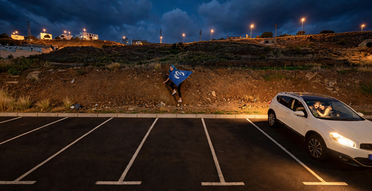 Parking lot trasero cementerio - Santa Cruz de Tenerife